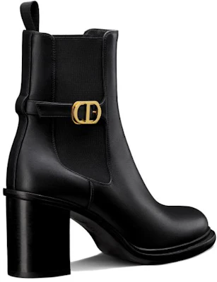 (W) Dior 30 Montaigne Chelsea Stiefeletten aus Kalbsleder ''Schwarz'' KDI950VSO_S900 Lookbook (W) Dior 30 Montaigne Chelsea Stiefeletten aus Kalbsleder ''Schwarz'' KDI950VSO_S900