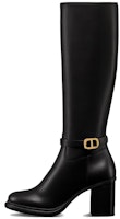(Women) Dior 30 Montaigne Calfskin High-Top Boot 'Black Gold' KCI951VSO_S900 (Women) Dior 30 Montaigne Calfskin High-Top Boot 'Black Gold' KCI951VSO_S900