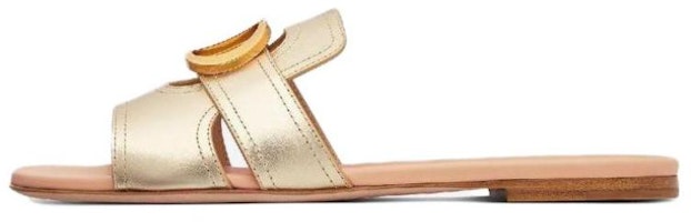 (Women) Dior 30 Montaigne Calfskin Slipper 'CD Logo Platinum' KCQ266LNC_S52K (Women) Dior 30 Montaigne Calfskin Slipper 'CD Logo Platinum' KCQ266LNC_S52K