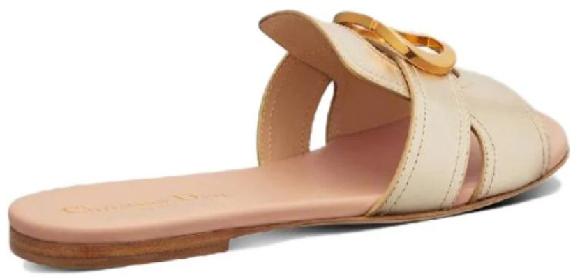 (W) Dior 30 Montaigne Mule en Cuir ''Logo CD Platine'' KCQ266LNC_S52K Lookbook (W) Dior 30 Montaigne Mule en Cuir ''Logo CD Platine'' KCQ266LNC_S52K