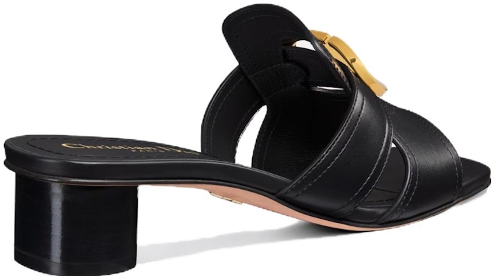 (W) Dior 30 モンテーニュ レザー スライド (黒) KCQ883VEA_S900 Lookbook (W) Dior 30 モンテーニュ レザー スライド (黒) KCQ883VEA_S900