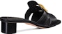 (W) Dior 30 Montaigne Selipar Kulit 'Hitam' KCQ883VEA_S900