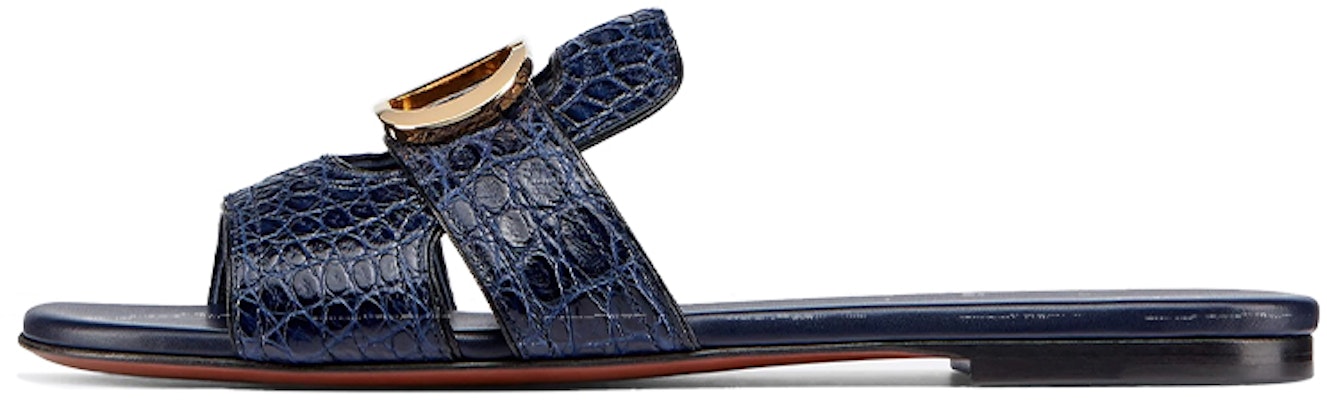 (Women) Dior 30 Montaigne Leather Slide 'Indigo' KCQ304CRC_S74B Buy (Women) Dior 30 Montaigne Leather Slide 'Indigo' KCQ304CRC_S74B