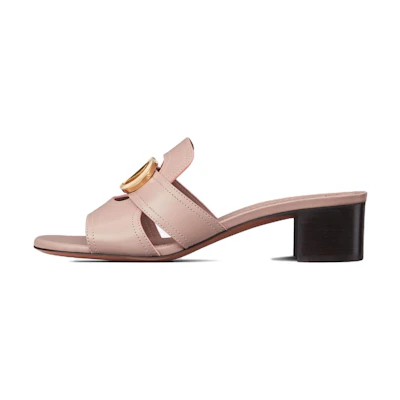 (W) Dior 30 Montaigne Leather Slide 'Pink'
