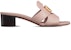 (W) Dior 30 Montaigne Selipar Kulit 'Merah Jambu' KCQ270VEA_S38P