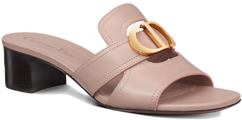 (W) Dior 30 Montaigne Sandalia de Cuero 'Rosa' KCQ270VEA_S38P Lookbook (W) Dior 30 Montaigne Sandalia de Cuero 'Rosa' KCQ270VEA_S38P