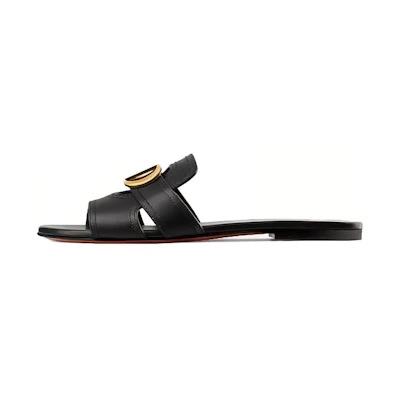 (W) Dior 30 Montaigne Leather Slide 'Rue de Montaigne'