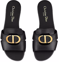 Shop (Women) Dior 30 Montaigne Leather Slide 'Rue de Montaigne' KCQ266VEA_S900