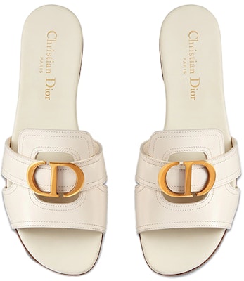 (Women) Dior 30 Montaigne Leather Slide 'White' KCQ266VEA_S03W Purchase (Women) Dior 30 Montaigne Leather Slide 'White' KCQ266VEA_S03W