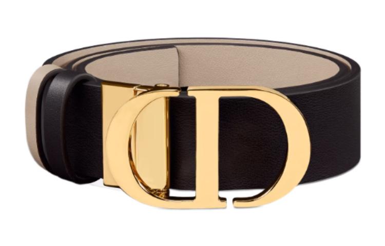 Lookbook (W) ディオール 30 モンテーニュ ロゴバックル ブラック レザーベルト 女性用 3.5CM幅 B0179UWGA-M64E