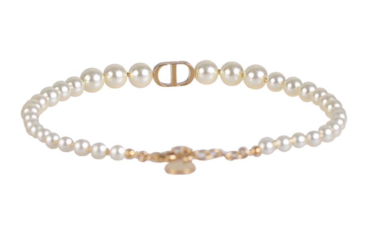 (Women) Dior 30 Montaigne Pearl Resin Gold Necklace N1116MTGRS-D301 圖 4