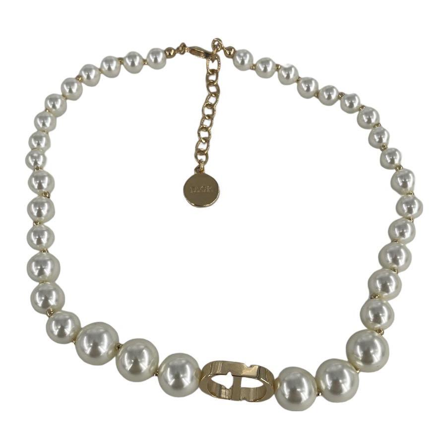 (Women) Dior 30 Montaigne Pearl Resin Gold Necklace N1116MTGRS-D301 圖 5
