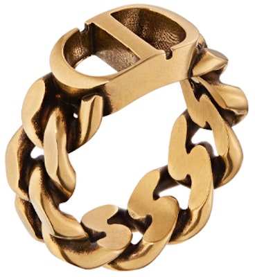 (Women) Dior 30 Montaigne Ring Vintage Gold Plated R0939MTGMT-D907 Buy (Women) Dior 30 Montaigne Ring Vintage Gold Plated R0939MTGMT-D907