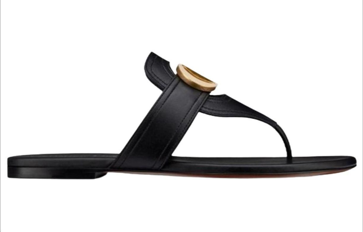 Order (W) Dior 30 Montaigne Selipar 'Hitam' KCQ386VEA_S900