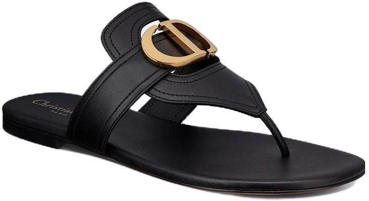 (W) Dior 30 Montaigne Slide 'Hitam' KCQ386VEA_S900 Order (W) Dior 30 Montaigne Slide 'Hitam' KCQ386VEA_S900