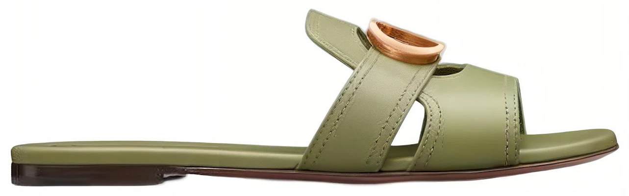 (W) Dior 30 Montaigne Slide 'Hijau' KCQ266VEA_S63H Order (W) Dior 30 Montaigne Slide 'Hijau' KCQ266VEA_S63H