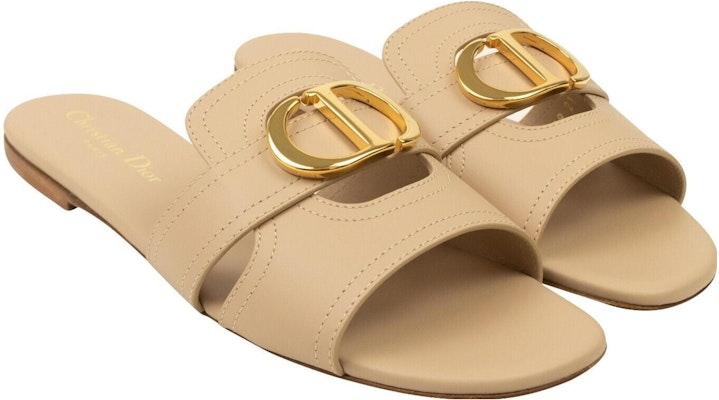 (Women) Dior 30 Montaigne Slide 'Nude' KCQ266VEA_S11U Shop (Women) Dior 30 Montaigne Slide 'Nude' KCQ266VEA_S11U