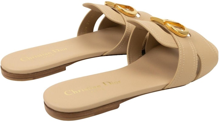 (Women) Dior 30 Montaigne Slide 'Nude' KCQ266VEA_S11U Purchase (Women) Dior 30 Montaigne Slide 'Nude' KCQ266VEA_S11U