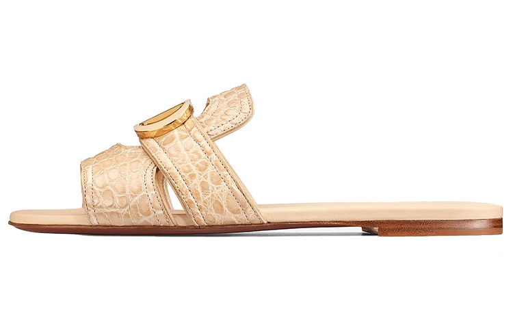 (Women) Dior 30 Montaigne Slipper 'Cream' KCQ304CRC_S27U