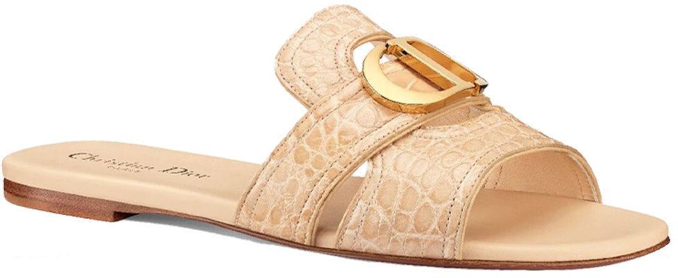 (Women) Dior 30 Montaigne Slipper 'Cream' KCQ304CRC_S27U Order (Women) Dior 30 Montaigne Slipper 'Cream' KCQ304CRC_S27U