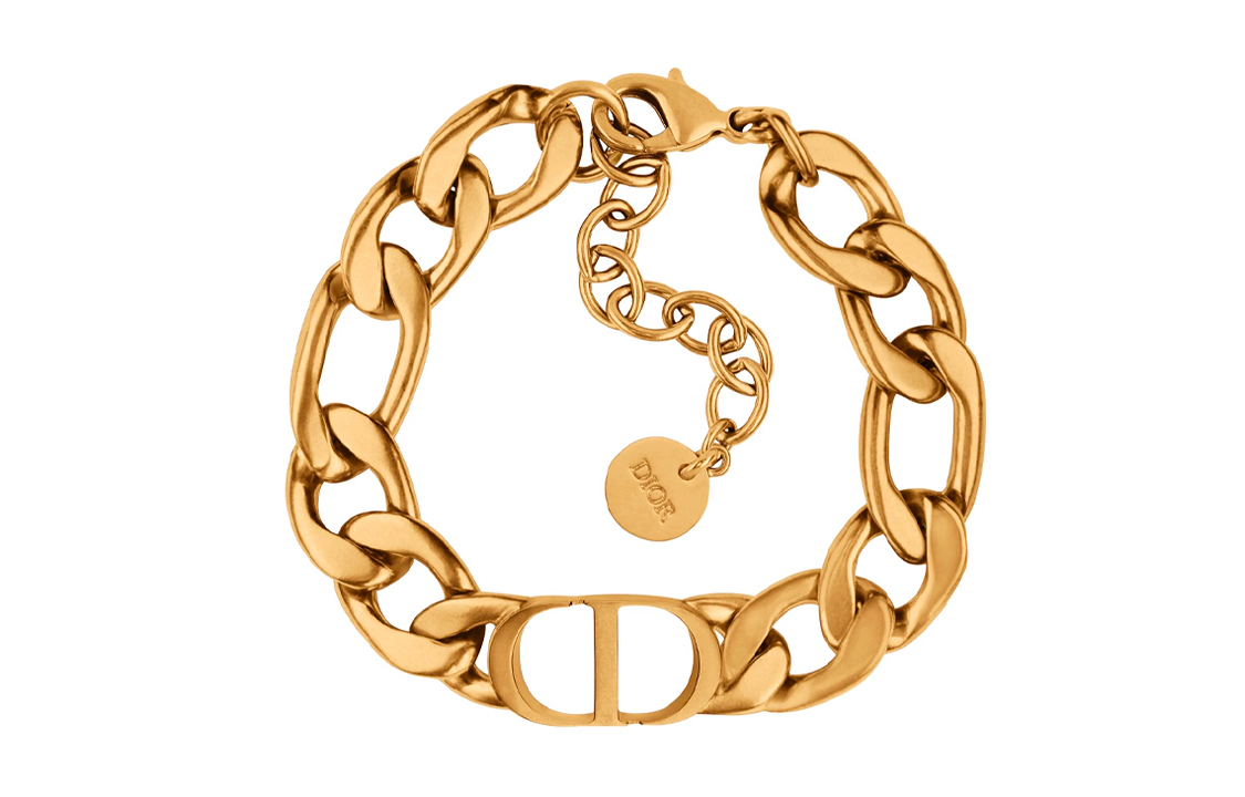 (Women) Dior 30 Montaigne Vintage Letter Bracelet Gold Accessory B1313MTGMT-D907 圖 2