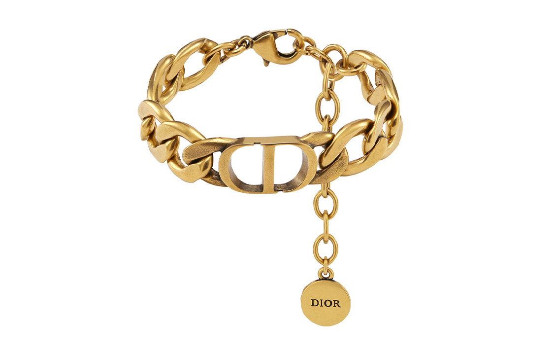 (Women) Dior 30 Montaigne Vintage Letter Bracelet Gold Accessory B1313MTGMT-D907 圖 3