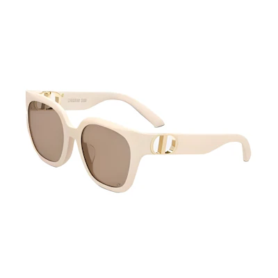 (Women) Dior 30Montaigne S10F Sunglasses with CD Logo and Irregular Frame - Beige (Women). 30MS10FXR-95M0