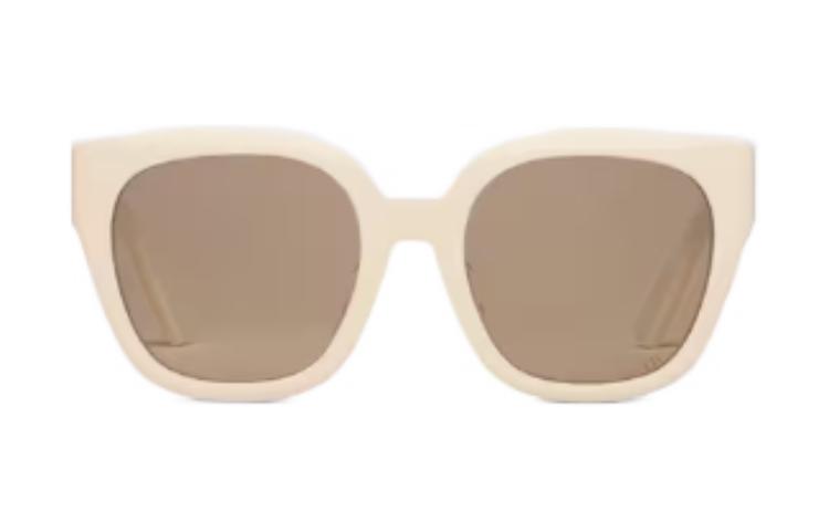 Lookbook (W) Dior 30Montaigne S10F 太陽眼鏡 CD標誌不規則框架 - 米色 30MS10FXR-95M0