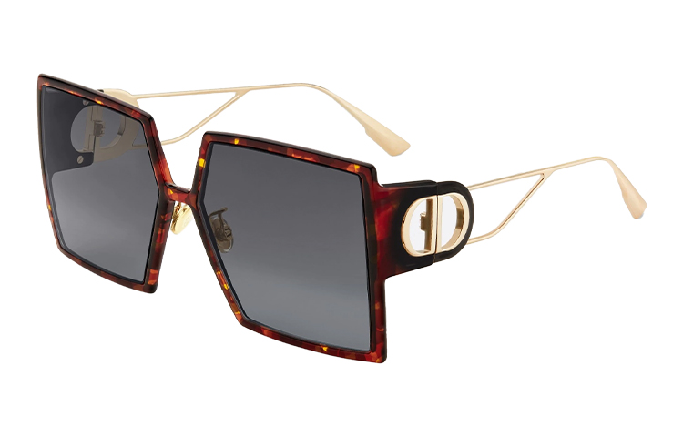 (Women) Dior 30Montaigne Square Frame Gradient Grey Sunglasses for Women 30MONTAIGNE-EPZ1I 圖 2