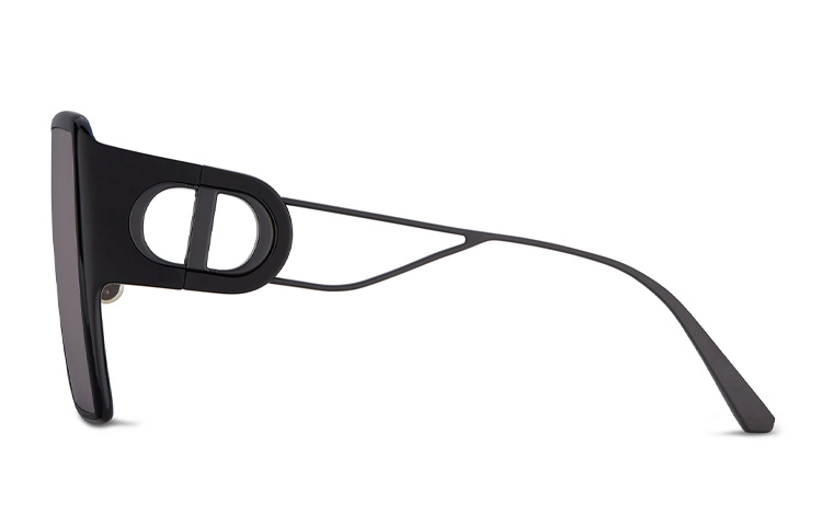 Shop (W) DIOR 30Montaigne SU 女士大框方形墨鏡 - 黑色 30MTSUR-14A0