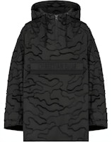 (Women) DIOR Black Camouflage Hooded Puffer Jacket 017C10A2960-X9000 (Women) DIOR Black Camouflage Hooded Puffer Jacket 017C10A2960-X9000