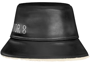 (Women) DIOR Black Fisherman Hat with Solid Color Logo Design. 41TDL923A701 (Women) DIOR Black Fisherman Hat with Solid Color Logo Design. 41TDL923A701