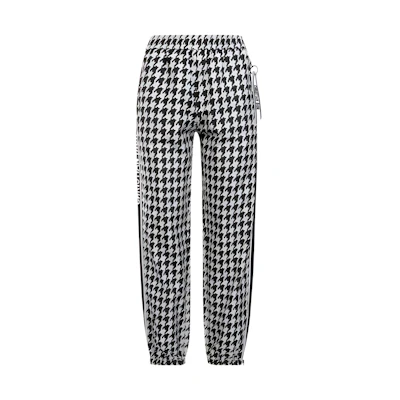 (Women) DIOR Black Printed Mid-Waist Slim Fit Jogger Pants 217P43A28659330