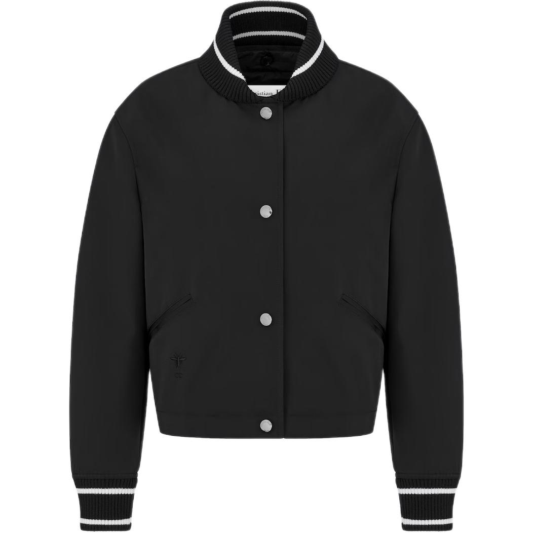 (Women) DIOR  Black Solid Buttoned Long-Sleeve Jacket 441C44B1537-X9000 圖 2