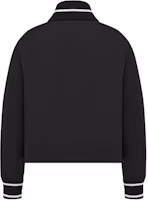Lookbook (Women) DIOR Black Solid Buttoned Long-Sleeve Jacket 441C44B1537-X9000