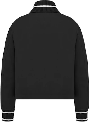 (W) DIOR 黑色实心扣长袖夹克 441C44B1537-X9000 Lookbook (W) DIOR 黑色实心扣长袖夹克 441C44B1537-X9000