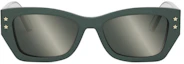 Lookbook (Women) DIOR Black Square Acetate Sunglasses DiorPacificS2U55A7