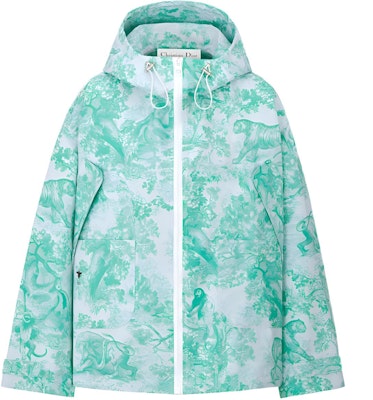 (W) Dior 藍色滿版印花連帽拉鍊寬鬆外套. 447C25A2826-X0864 Buy (W) Dior 藍色滿版印花連帽拉鍊寬鬆外套. 447C25A2826-X0864