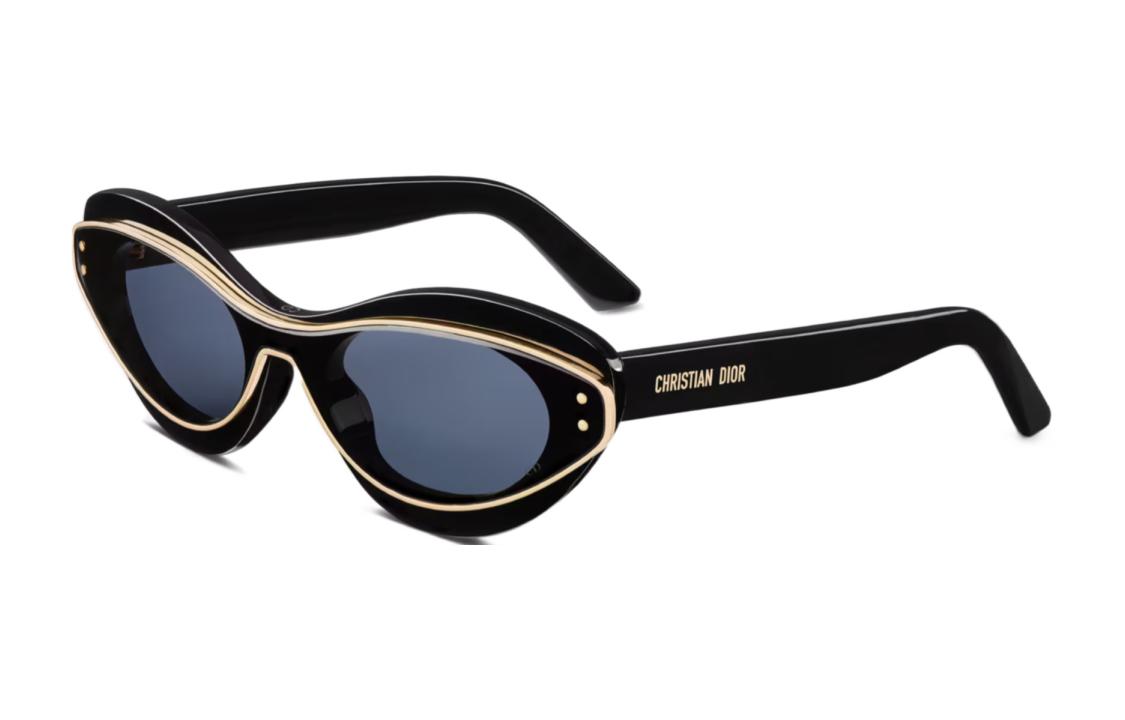 (Women) DIOR  Butterfly Sunglasses Black with Subtle Logo Details DMTRB1IXR 圖 2