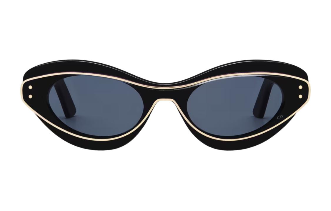 (Women) DIOR  Butterfly Sunglasses Black with Subtle Logo Details DMTRB1IXR 圖 3