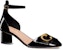 (W) Dior 'C’est Dior' Kasut Tumit Blok Tinggi 5cm 'Hitam' KDV110VNI_S900