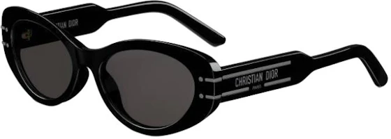 (Women) DIOR Cat-Eye Sunglasses Black Acetate with Engraved Temple Details DSGTB8UXR_14A0 (Women) DIOR Cat-Eye Sunglasses Black Acetate with Engraved Temple Details DSGTB8UXR_14A0