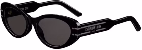 Order (Women) DIOR Cat-Eye Sunglasses Black Acetate with Engraved Temple Details DSGTB8UXR_14A0