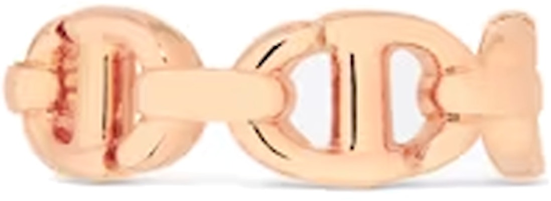 (W) DIOR 체인 장식 반지 로즈 골드. R1070CDNMT D15P Shop (W) DIOR 체인 장식 반지 로즈 골드. R1070CDNMT D15P