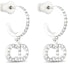 Buy (Women) Dior Classic Elegant Silver Fashion Earrings E1740CDLCY_D13S