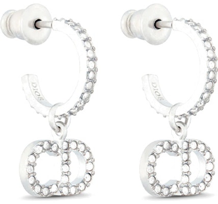(Women) Dior Classic Elegant Silver Fashion Earrings E1740CDLCY_D13S Order (Women) Dior Classic Elegant Silver Fashion Earrings E1740CDLCY_D13S