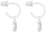 Shop (Women) Dior Classic Elegant Silver Fashion Earrings E1740CDLCY_D13S