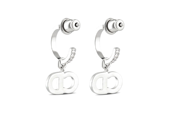Purchase (Women) Dior  Classic Elegant Silver Fashion Earrings E1740CDLCY_D13S
