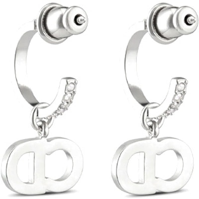 (Women) Dior Classic Elegant Silver Fashion Earrings E1740CDLCY_D13S Purchase (Women) Dior Classic Elegant Silver Fashion Earrings E1740CDLCY_D13S