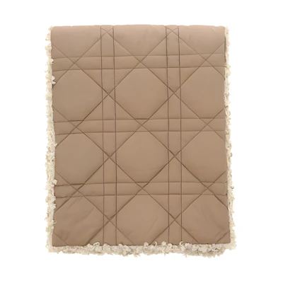 (Women) Dior Cozy Wool Scarf in Light Brown. 25CAN230W900175